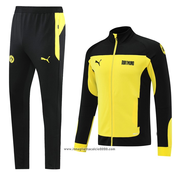 Tuta da Track Giacca Borussia Dortmund 2021 2022 Giallo